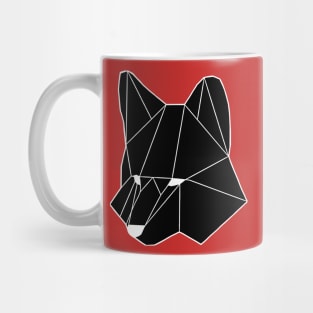 Geometrically a Fox Mug